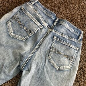 Mudd Blue Skinny Jeans with Distressed Details